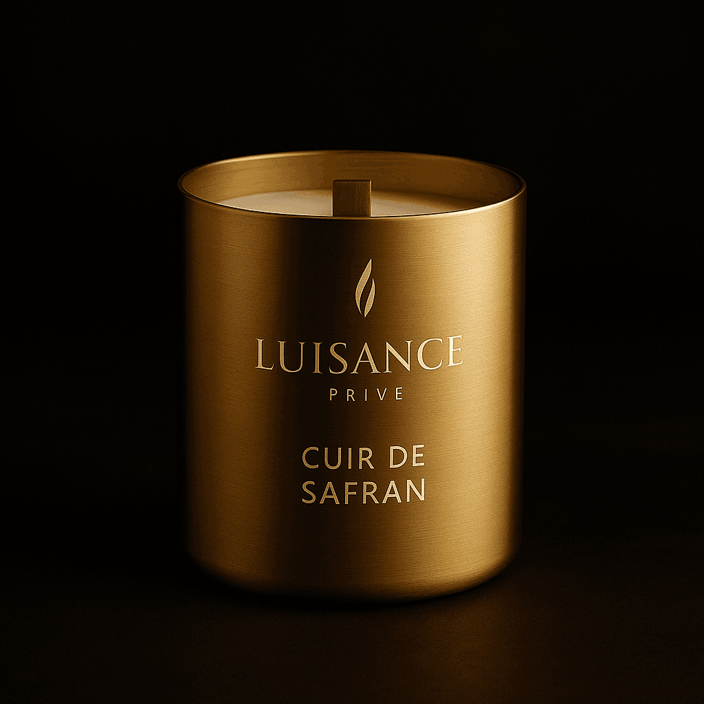Bougie Cuir de Safran